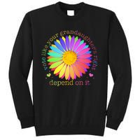 Vote Like Your GranddaughterS Rights Depend On It Tall Sweatshirt