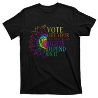 Vote Like Your Daughters Granddaughters Rights Depend On It T-Shirt