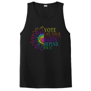 Vote Like Your Daughters Granddaughters Rights Depend On It PosiCharge Competitor Tank