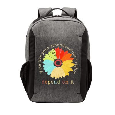 Vote Like Your GranddaughterS Rights Depend On It Feminist Vector Backpack