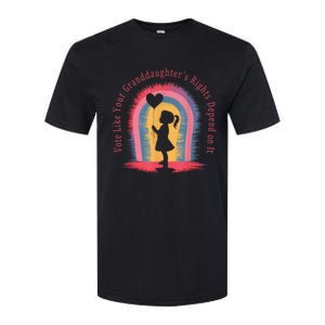 Vote Like Your Daughters Granddaughters Rights Depend On It Softstyle CVC T-Shirt