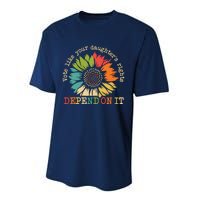 Vote Like Your Daughters Rights Depend On It Performance Sprint T-Shirt