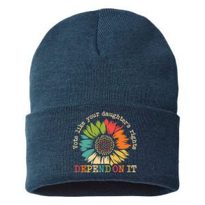 Vote Like Your Daughters Rights Depend On It Sustainable Knit Beanie