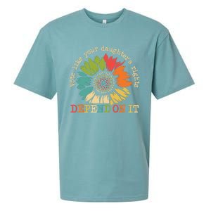 Vote Like Your Daughters Rights Depend On It Sueded Cloud Jersey T-Shirt