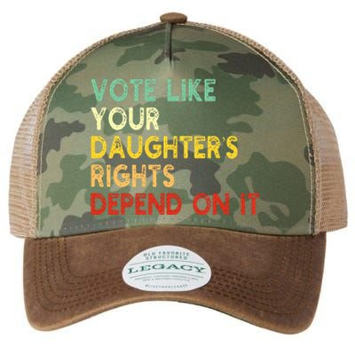 Vote Like Your Daughter’S Rights Depend On It Legacy Tie Dye Trucker Hat