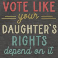 Vote Like Your Daughter’S Rights Depend On It Vector Backpack