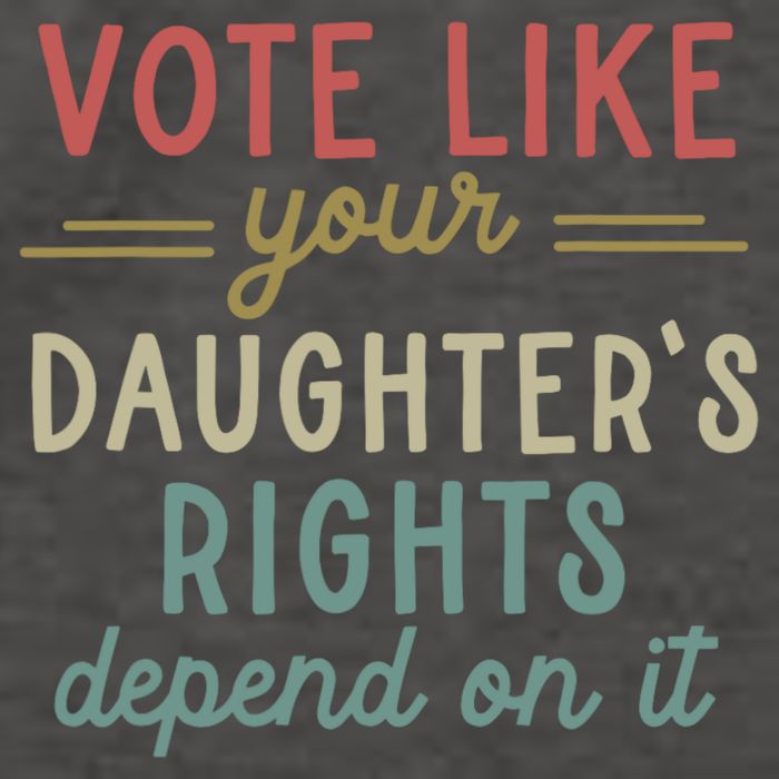 Vote Like Your Daughter’S Rights Depend On It Vector Backpack