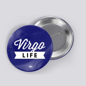 Virgo Life Zodiac Sign Gift Button