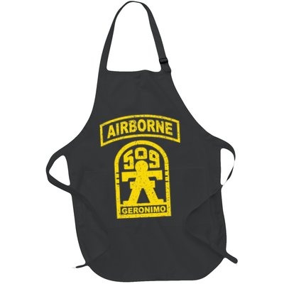 Vintage Mod 1 Geronimo 509th Airborne Parachute Infantry Apron
