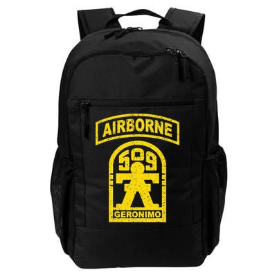 Vintage Mod 1 Geronimo 509th Airborne Parachute Infantry Backpack