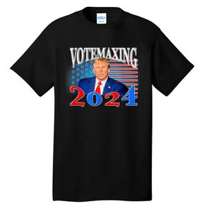 Vote Maxing 2024 Looks Max Funny Tall T-Shirt