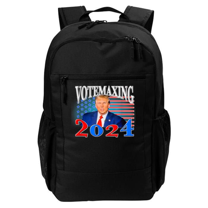 Vote Maxing 2024 Looks Max Funny Daily Commute Backpack