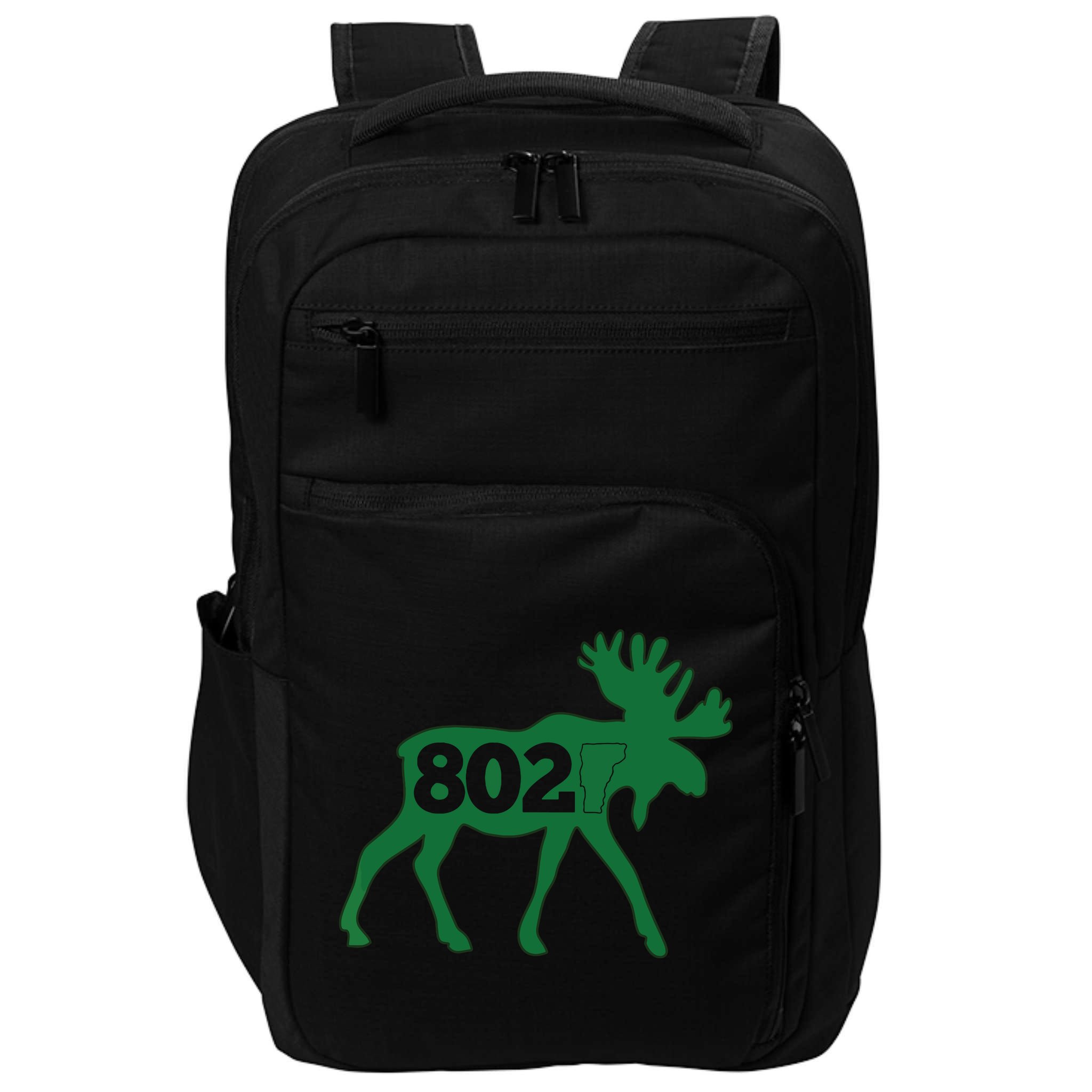 Vermont Moose 802 Vermont Green Mountain State Impact Tech Backpack