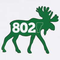 Vermont Moose 802 Vermont Green Mountain State T-Shirt