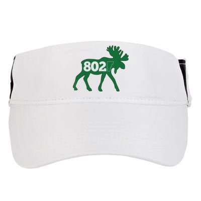 Vermont Moose 802 Vermont Green Mountain State Adult Drive Performance Visor