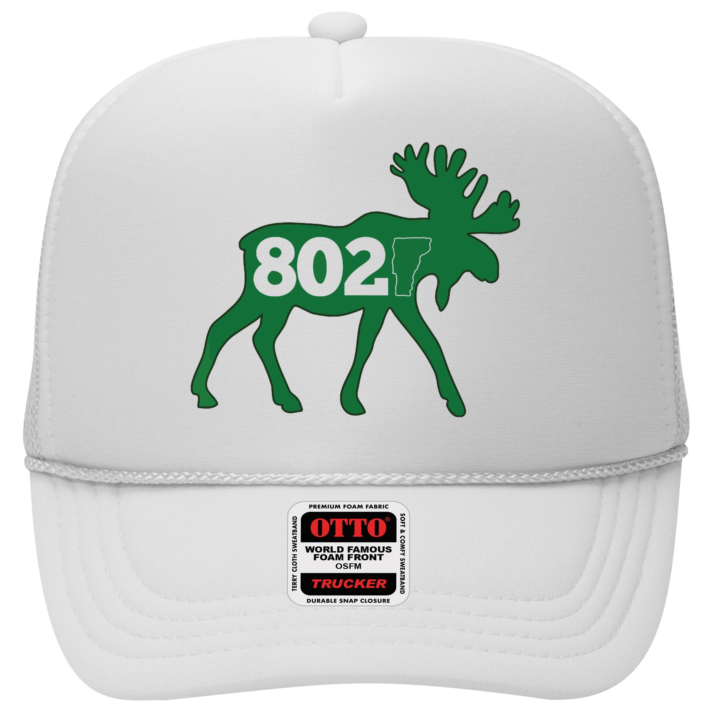 Vermont Moose 802 Vermont Green Mountain State Hat