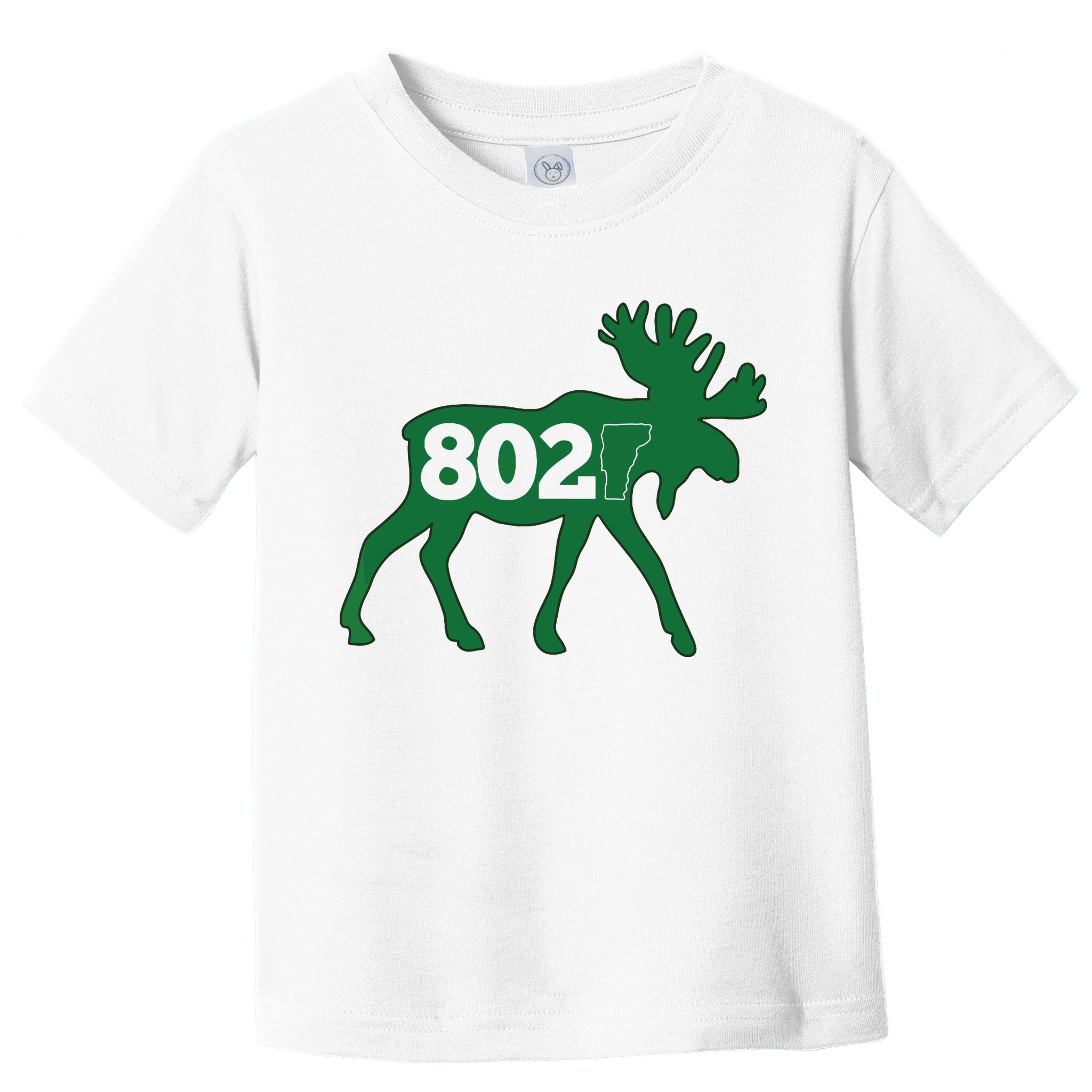 Vermont Moose 802 Vermont Green Mountain State Toddler T-Shirt