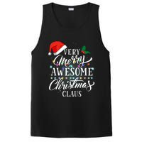 Very Merry Awesome Christmas Claus Pajamas PosiCharge Competitor Tank