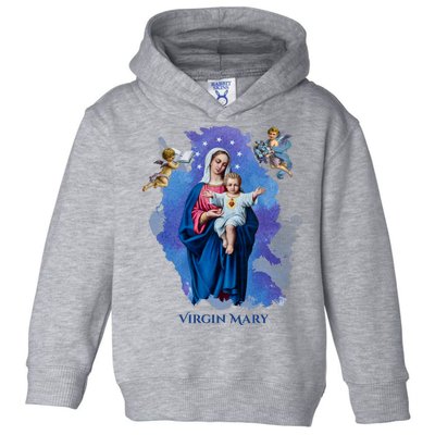 Virgin Mary Angel Religious Gift Art Toddler Hoodie