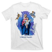 Virgin Mary Angel Religious Gift Art T-Shirt