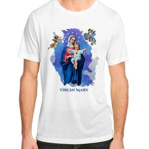 Virgin Mary Angel Religious Gift Art Adult ChromaSoft Performance T-Shirt