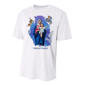 Virgin Mary Angel Religious Gift Art Performance Sprint T-Shirt