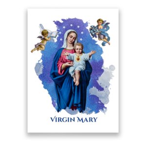 Virgin Mary Angel Religious Gift Art Poster