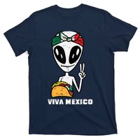 Viva Mexico Alien Cinco De Mayo Mexican Independence Day T-Shirt