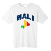 Vintage Mali Athletic Map And Flag Tall Fusion ChromaSoft Performance T-Shirt