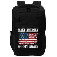 Vintage Make America Godly Again Impact Tech Backpack