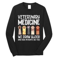 Veterinary Medicine Art Forveterinarian Vet Med Long Sleeve Shirt