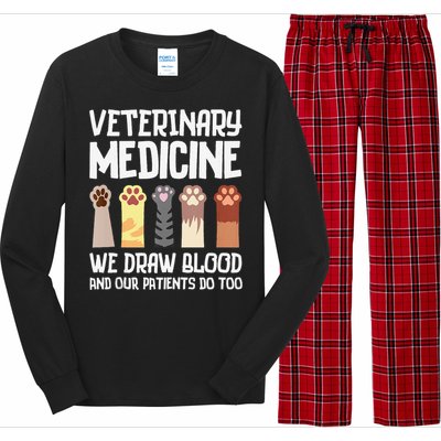 Veterinary Medicine Art Forveterinarian Vet Med Long Sleeve Pajama Set