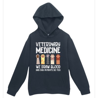 Veterinary Medicine Art Forveterinarian Vet Med Urban Pullover Hoodie