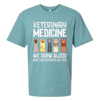 Veterinary Medicine Art Forveterinarian Vet Med Sueded Cloud Jersey T-Shirt