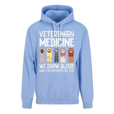 Veterinary Medicine Art Forveterinarian Vet Med Unisex Surf Hoodie