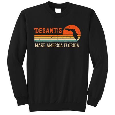 Vintage Make America Florida DeSantis 2024 Election Sweatshirt