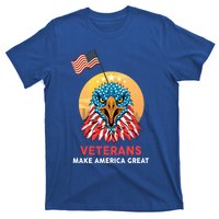 Veterans Make America Great Veterans Day Funny Gift For Melitary Great Gift T-Shirt