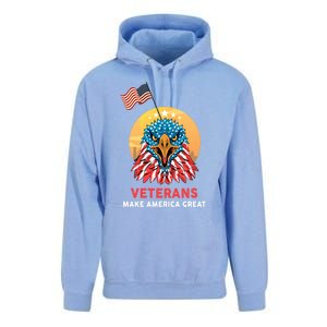 Veterans Make America Great Veterans Day Funny Gift For Melitary Great Gift Unisex Surf Hoodie