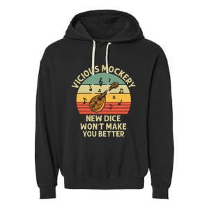 Vicious Mockery Bard Garment-Dyed Fleece Hoodie