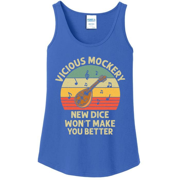 Vicious Mockery Bard Ladies Essential Tank