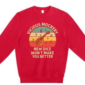 Vicious Mockery Bard Premium Crewneck Sweatshirt