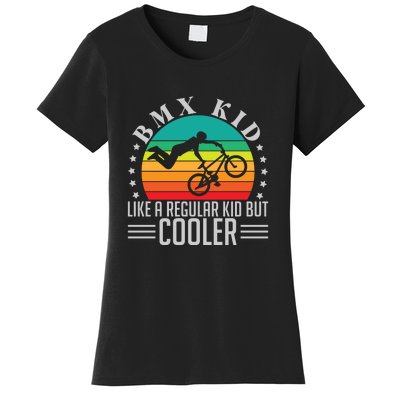 Vintage Men BMX Like A Regular But Cooler Gift Cycling Women's T-Shirt