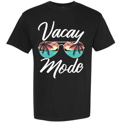 Vacay Mode Beach Vacation Mode Fans Gift Garment-Dyed Heavyweight T-Shirt