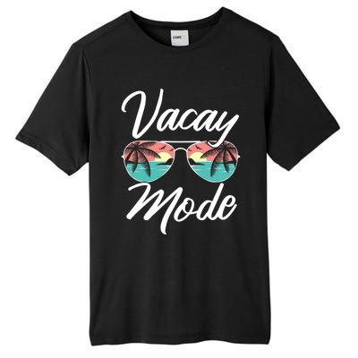 Vacay Mode Beach Vacation Mode Fans Gift Tall Fusion ChromaSoft Performance T-Shirt