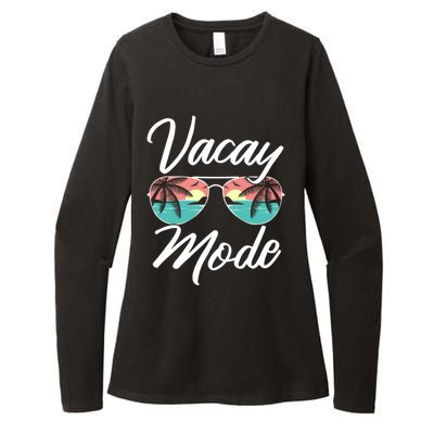 Vacay Mode Beach Vacation Mode Fans Gift Womens CVC Long Sleeve Shirt