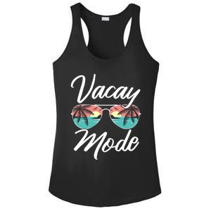 Vacay Mode Beach Vacation Mode Fans Gift Ladies PosiCharge Competitor Racerback Tank