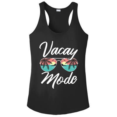 Vacay Mode Beach Vacation Mode Fans Gift Ladies PosiCharge Competitor Racerback Tank