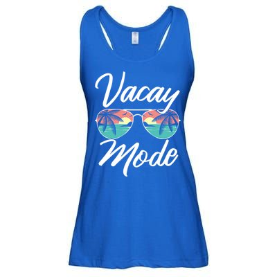 Vacay Mode Beach Vacation Mode Fans Gift Ladies Essential Flowy Tank