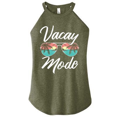 Vacay Mode Beach Vacation Mode Fans Gift Women's Perfect Tri Rocker Tank