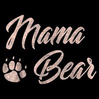 Vintage Mama Bear Paw Funny Mothers Day Mommy Grandma Aunt Backpack